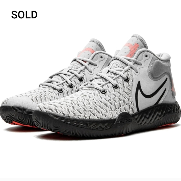 Nike KD Trey 5 VIII Shoes Hi-Top  Sneakers Light Smoke Gray Men's Size 10 - Picture 14 of 14